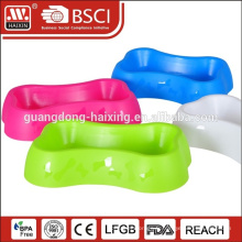 OS en plastique HAIXIN en forme de bol pour chien